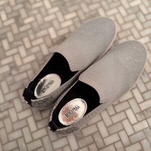 Michael Kors Women's Gray Slip-On Sneakers